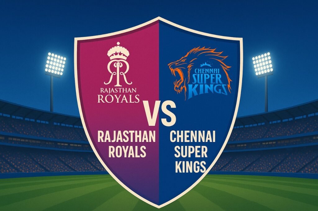 Rajasthan Royals vs Chennai Super Kings Timeline