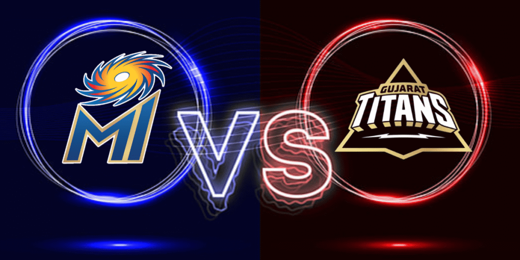 Gujarat Titans Vs Mumbai Indians Timeline