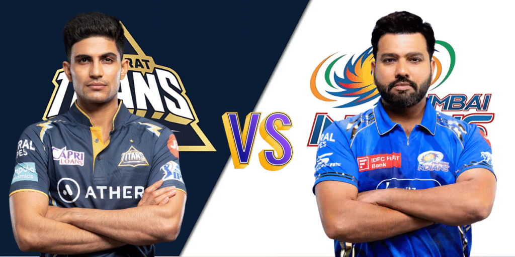 Gujarat Titans vs Mumbai Indians Timeline
