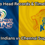 MI vs CSK Head to Head Record