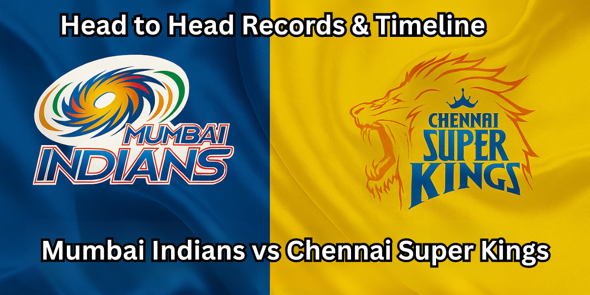 MI vs CSK Head to Head Record