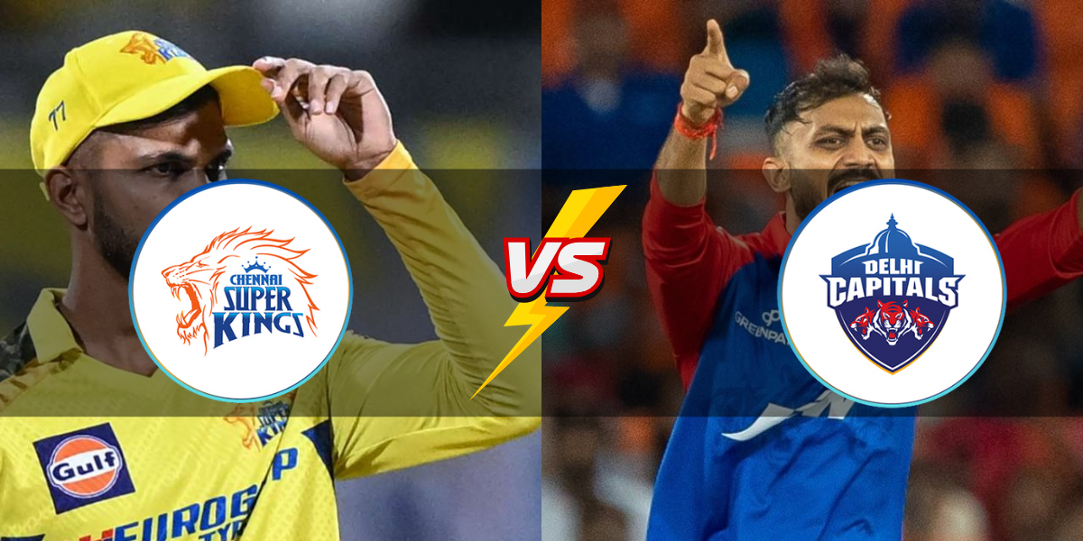 Delhi Capitals vs Chennai Super Kings Timeline