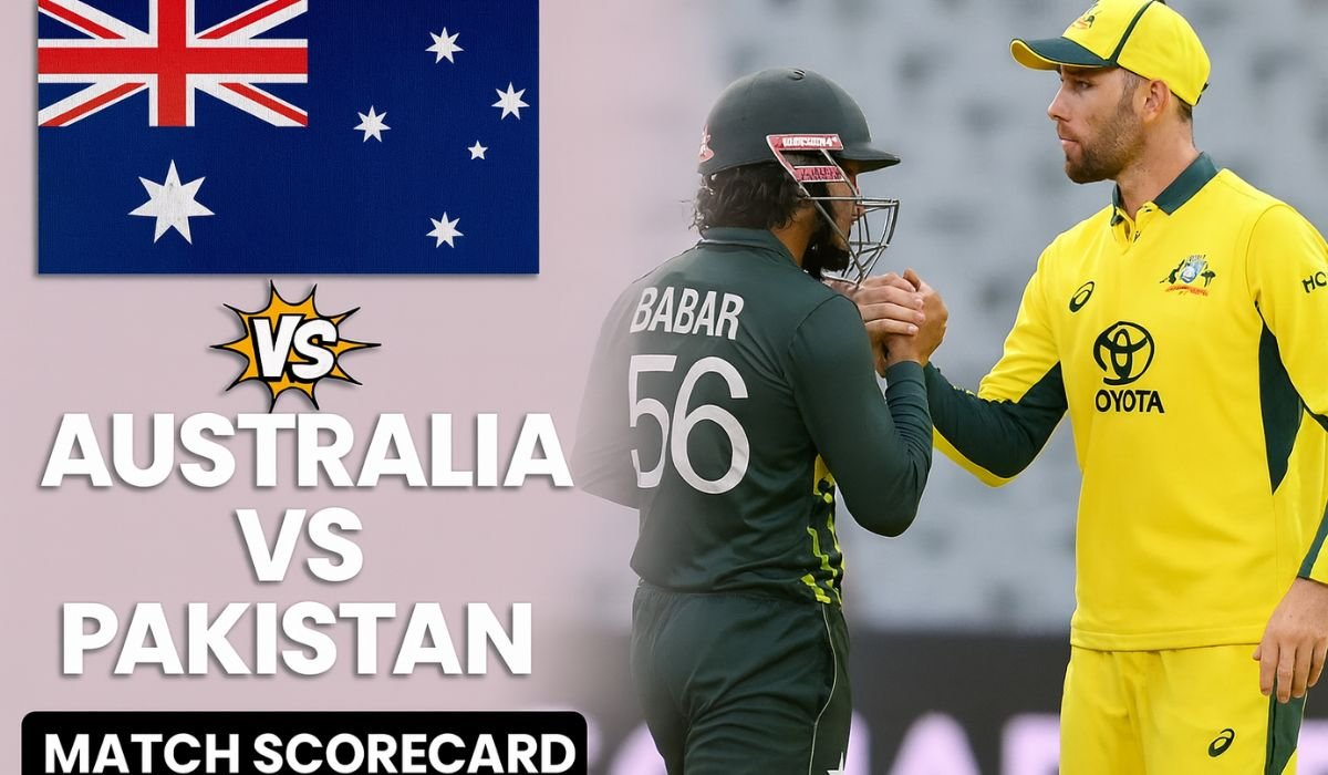Australia vs Pakistan Match Scorecard