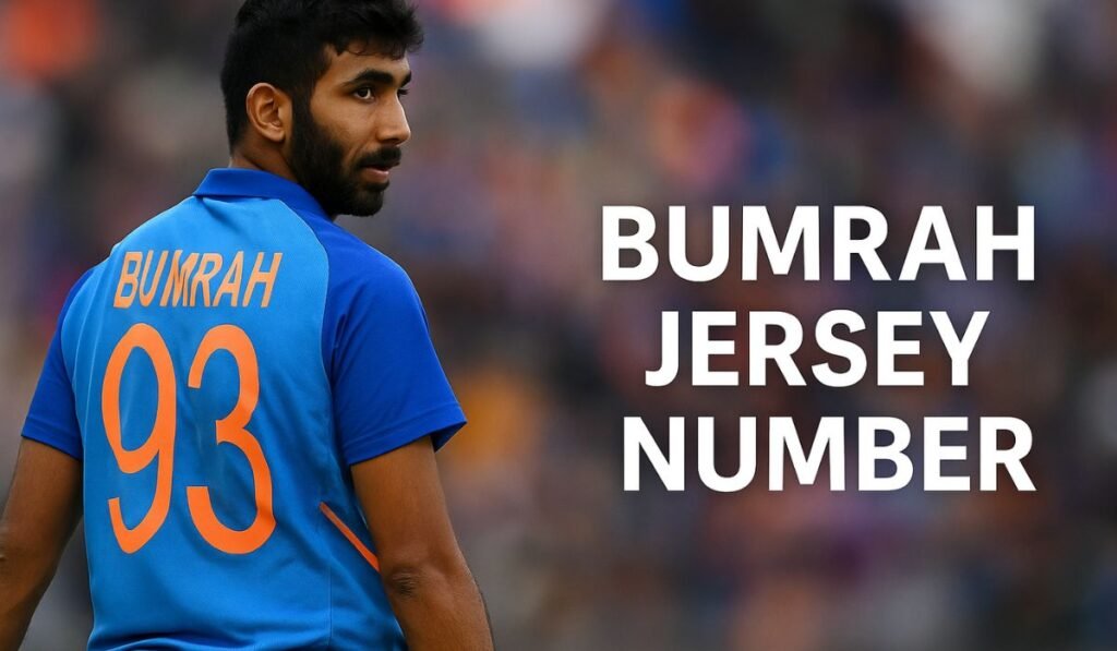 Bumrah Jersey Number