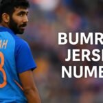 Bumrah Jersey Number