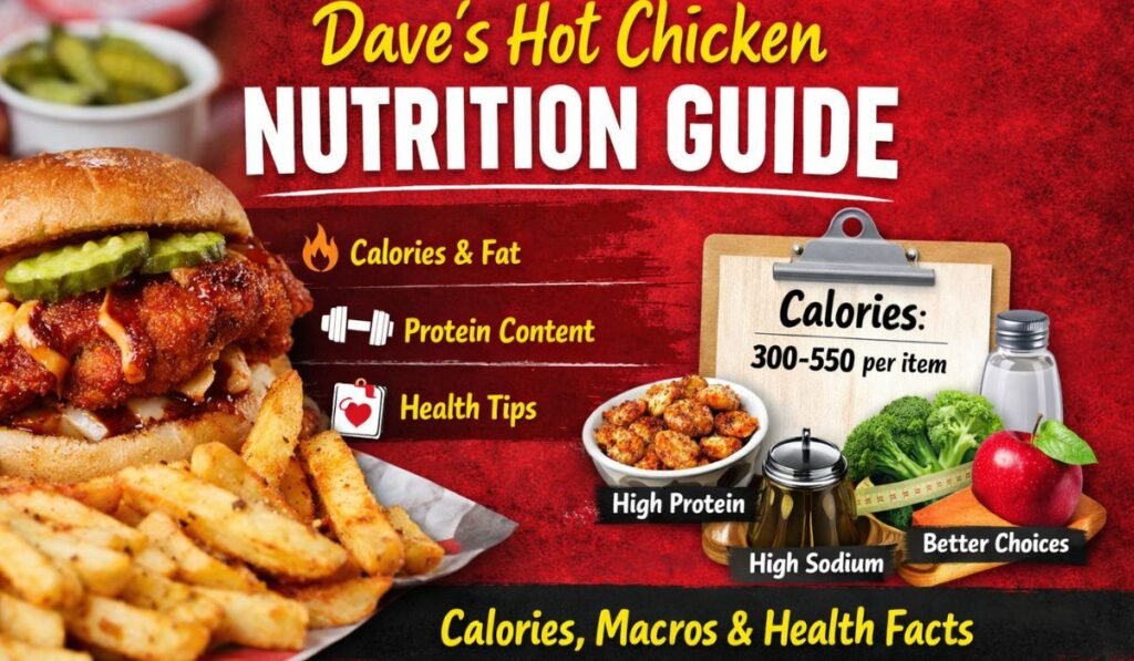 Dave's Hot Chicken Nutrition