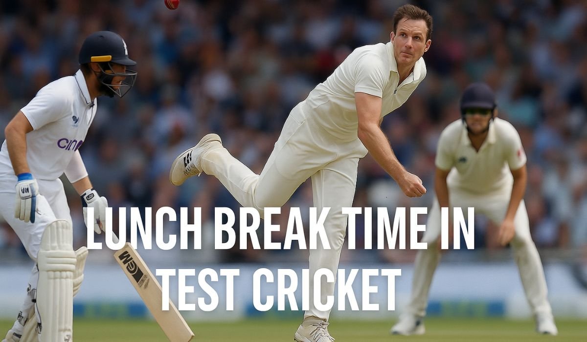 Lunch Break Time in Test Cricket