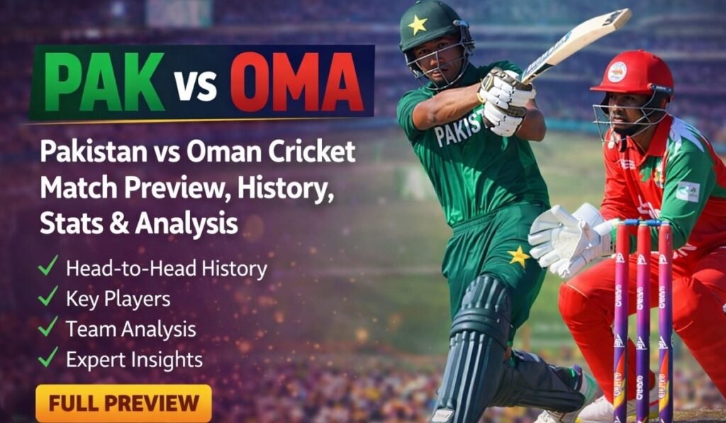 PAK vs OMA