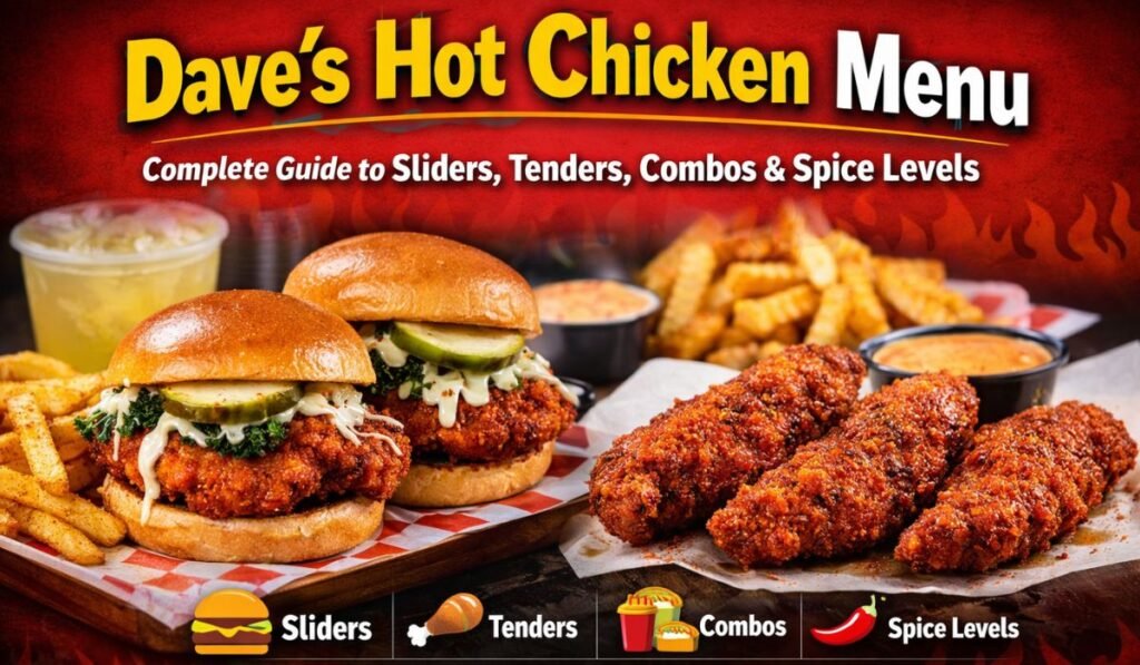Dave's Hot Chicken Menu