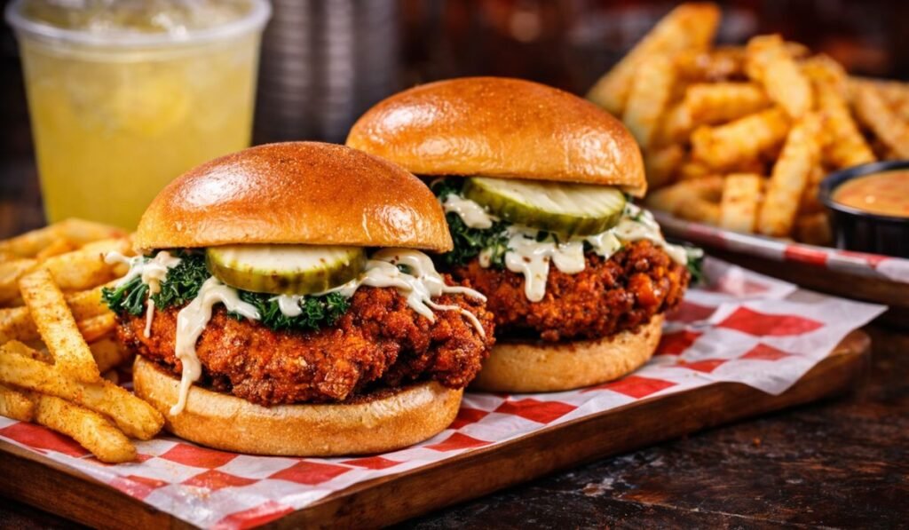 Dave’s Hot Chicken Sliders Menu