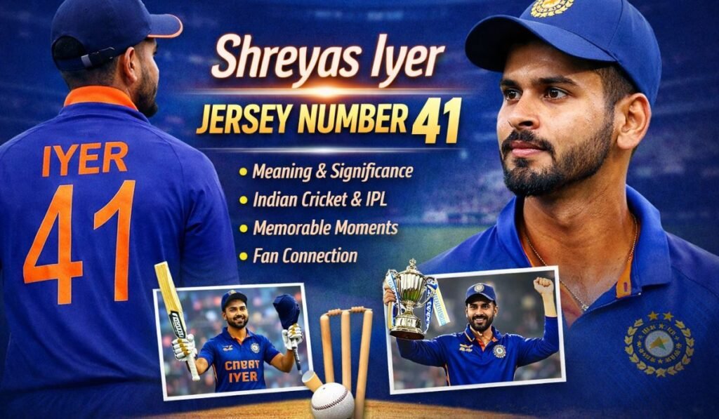 Shreyas Iyer Jersey Number