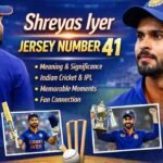 Shreyas Iyer Jersey Number