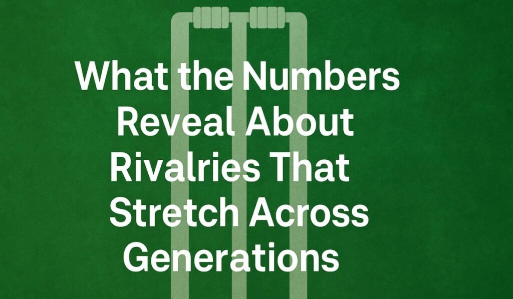 What the Numbers Reveal About Rivalries That Stretch Across Generations
