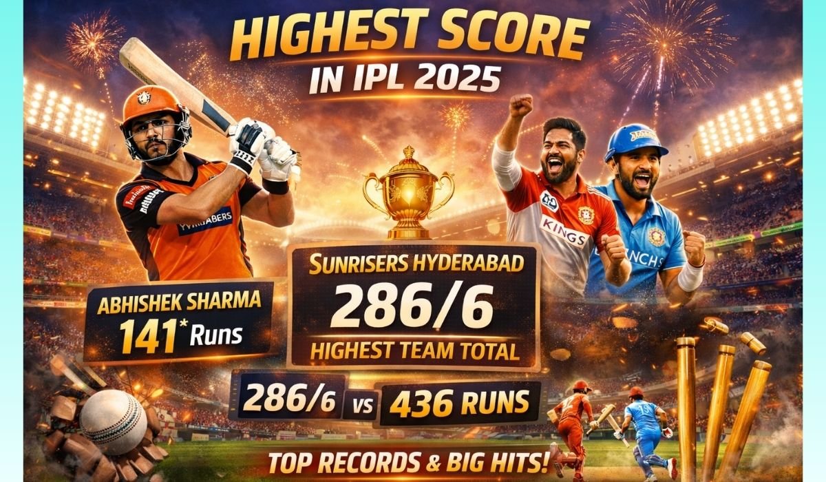 Highest Score in IPL 2025